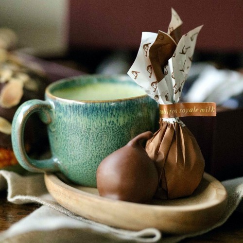 Chokoladefigner med karamelfyld - fra Huset Andersen
