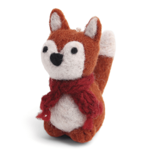 Fox with Scarf